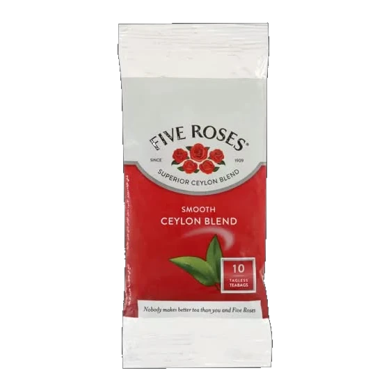 Five Roses Tea 10 Tagless Teabags